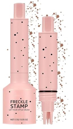 Freckles Stamp | Face Dot Pen | Waterproof Long Lasting Faux Freckles Stamps for Women and Girls Beauty Cosplay Makeup Tool; Natural Look; Brown Smudge-proof Tinte, Fake Skin Marker