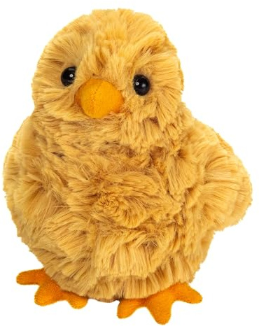 Teddy Hermann 93986 Küken Daisy 10 cm, Kuscheltier | Besonders flauschiger Premium-Plüsch, mit viel Liebe zum Detail, ab 0 Monaten, waschbar, weicher Plüsch