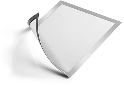 Durable Info-Rahmen Duraframe Magnetic (A4, Magnetrahmen für metallische Oberflächen) 1 Stück, silber, 498823