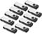 USB Sticks, AreTop 8GB Memory Stick 10 Pack, 2.0 8GB Flash Drive Thumb Drives Pen Drives, Swivel Design, with LED Indicator for Computer/Tablet/Laptop/Car/TV(10 Black With Lanyard)