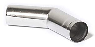 Winnerwell 45 Degree Pipe Section 2.5 Inch | For Medium Size Winnerwell Tent Stoves with 2.5 Inch Diameter Chimney Pipes