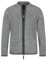 Almbock Herren Strickjacke mit Reißverschluss, grau, Größe L