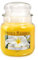 Price's Candles - Frangipani - Duftkerzen - 411 gr. im Glas – Brenndauer bis 90 Stunden, PMJ010617, Gelb, 411 gramm