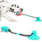 Ototon Jouet à MâCher Ventouse Chien Molaire Multifonction Jouet à Tirer avec Brosse à Dents pour MâCher Nettoyage Jouer (D)