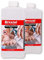 HANDDESINFEKTION Liquid 2x 1000 ml Euroflasche Desinfektionsmittel für Hand Haut Oberflächen Desinfektion Händedesinfektion Desinfektionsflüssigkeit Flüssigdesinfektion Oberflächendesinfektion