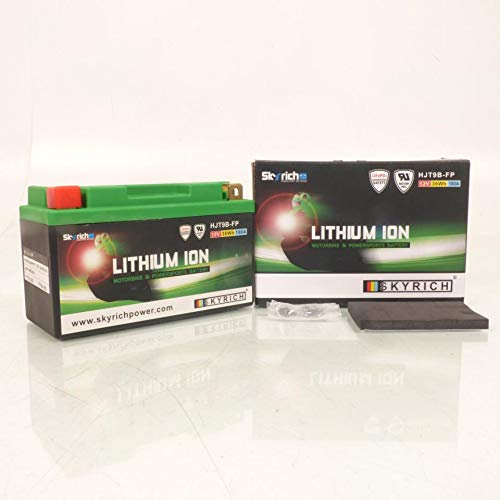 Batterie Lithium Skyrich compatible avec Quad Yamaha 700 YFM R Raptor 2006 à 2011 YT9B-BS / HJT9B-FP / 12V 3Ah
