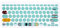 WYGCH - Ultra Thin Silicone Keyboard Cover Compatible for Logitech K380 Multi-Device Bluetooth Keyboard Protective Skin-Cute Cat Claw
