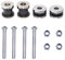ANCLLO Accessori di modifica Kit di montaggio a vite a sgancio rapido per XL883 XL1200 X48 04-17 XL883 XL1200