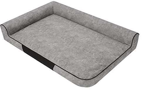 PillowPrim Hundebett Hundeschlafplatz Hundesofa Hundekissen Ruheplatz Hundematratze Hundehütte Hundeplatz Hundekorb Doggybed Hundezubehör Sofa Bett 80x53 cm