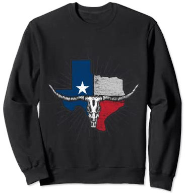 Texas Longhorn Geschenk Texaner Texas Sweatshirt