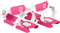 Nijdam Unisex – Erwachsene 92400, Rosa/Weiß, 1-Size