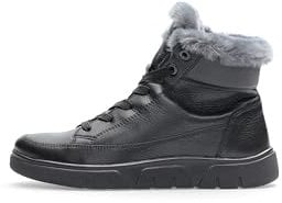 ARA Damen Rom Schnür Stiefelette, Schwarz, 37 EU