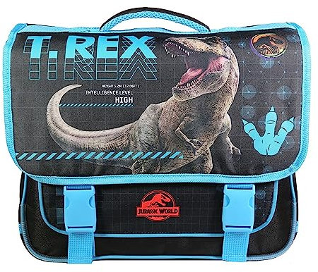 Bagtrotter Schulranzen 38 cm Jurassic World Schwarz T-Rex