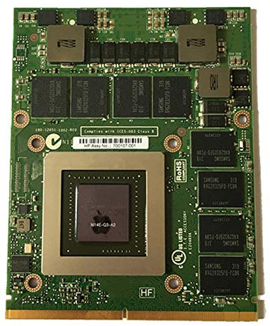 K4000M K4000 GDDR5 4 GB Video grafica scheda N14E-Q3-A2 Adatta per M6600 M6700 M6800 Adatta per HP 8740W 8760W 8770W Laptop Scheda madre