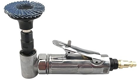 Elektrische Poliermaschinen 1/4 zoll Luft Winkel Stabschleifer Set 90 Grad Pneumatische Schleifen Polierer Mühle Gravur Maschine Carving Werkzeug Mit Schleif Scheibe zur Kratzerentfernung im Auto