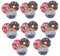 Anneome 48 Pcs Aromatherapy Tablets - Car & Record Player Air Freshener Pads - Oils & Fragrance Diffuser Scent Pads
