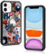 Axulimin Niedliche, Trendige New York Coquette Collage ästhetische Handyhülle für iPhone 11, für Teenager, Mädchen, Frauen, Kinder, Mädchen, 15,5 cm (6,1 Zoll)