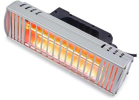 Lampe de durcissement de peinture infrarouge – Séchoir portatif à ondes courtes pour réparation de voiture avec haute performance de dissipation de la chaleur