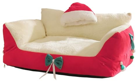 Hundebett – Zubehör für Haustiere und Schlafhöhle, beruhigendes Hundebett | für den Innenbereich, Wohnzimmer, Schlafzimmer, Balkon, Wohnung, Wohnheim