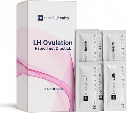 Berkeley Health Bandelettes Ovulation LH, Fertilité, Pic LH (30 Tests)