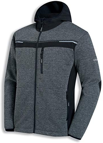 Uvex Perfect Herren-Arbeitsjacke - Dunkelgraue Männer-Softshelljacke - Sportlich & Atmungsaktiv XL