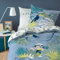 MATT & ROSE Parure de Lit Garçon 140x200 cm Explorateur | 100% Coton | Oeko-Tex | Housse de Couette Enfant 140x200 cm + 1 Taie d'oreiller 63x63 cm Imprimées Réversibles | Gris