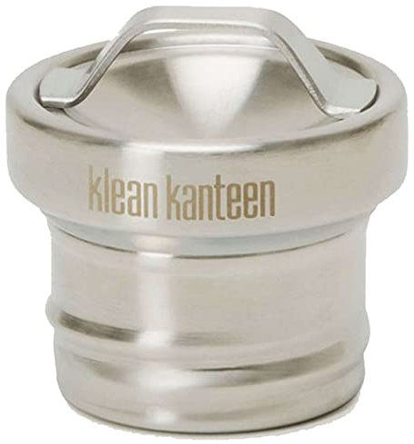 Klean Kanteen Unisex – Erwachsene Steel Loop Ersatzdeckel, Brushed Stainless, One Size