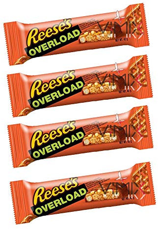 Reese'S Overload Schokoladenriegel, 42 g, 4 Stück