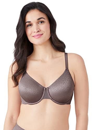 Wacoal Women's Back Appeal Underwire Bra Full Coverage, Opaque, Cappuccino, 36DD