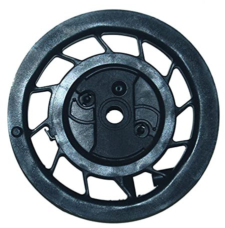 GREENSTAR - Seilrolle mit Feder – anpassbar für Modelle Briggs & Stratton Sprint und Classic – ersetzt Originalteil 499901 – Maße 0,185 m x 0,135 m x 0,051 m – Gewicht 0,123 kg