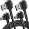 INIU - Cavo micro USB, 2 pezzi da 2,0 m, 3,1 A, QC 3.0, ricarica rapida, micro USB per Samsung Galaxy S7 S6 e Edge Note 6, Sony Tablet Kindle PS4 dispositivi Android.