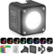 Led Videoleuchte, ULANZI Klein Videolicht wasserdichte, Led Fotolicht IP68 wasserdichte, Fotografie Licht Magnetisches Laden, Dauerlicht, Fotoleuchte für Vlog Kamera und Action Kamera Fotografie