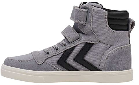 HUMMEL Slimmer Stadil HIGH JR Sneaker, Alloy 217937, 34 EU