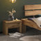 Nachtkommode Nachtschrank HENNY Wildeiche massiv Nako, Wildeiche massiv, Breite 500 mm x Höhe 410 mm x Tiefe 370 mm, Oak, Nachtkonsole, Schlafzimmer