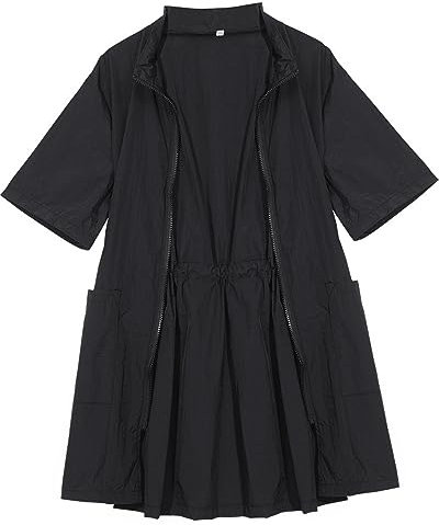 POPETPOP 2st Tunika Kosmetikerin Kittel Hund Schwarze Schürze Für Frauen ännerkleidung Jacke Mit Reißverschluss Herrenjacke Zoohandlung Uniform Herrenpflegeset Fräulein Haustier