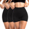 Sanpetix Sports Shorts Damen, High Waist Blickdicht Leggings Shorts für Damen Schwarz 3 Pack LXL