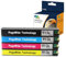 Caidi Tintenpatrone, kompatibel mit HP 913A 913 A (4 Multipack) für HP PageWide 352dw 352dn MFP 377dw 377dn Pro 452dw 452dn 552dw Managed P55250dw P57750dw MFP