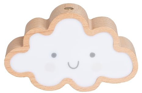 Baby's Only Nachtlicht Wolke Wonder - Schlummerlicht für das Babyzimmer - Lampe mit USB-Anschluss - FSC-zertifiziertes Holz - Mit Schlafmusik-Funktion