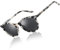 DUCO Retro Polarisierte Damen Sonnenbrille Vintage UV400 Schutz Sonnenbrillen Leichtgewicht Acetat Rahmen 1230 (Schwarz Tortoise Rahmen Grau Linse)