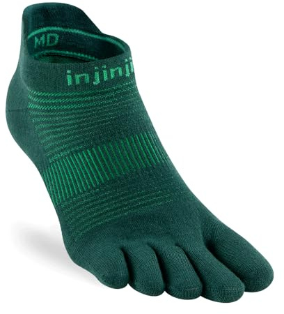 Injinji Teensokken Run Leightweight No-Show Coolmax Unisex IS281110 jade