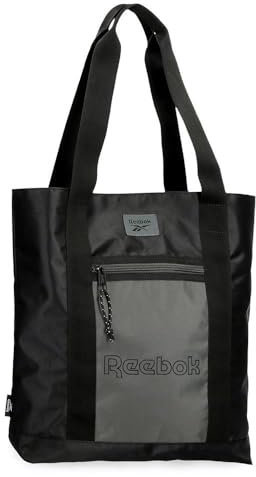Reebok Arlo Bolso Shopping Negro 35x46 cms Poliéster by Joumma Bags
