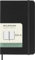 Moleskine Wochenkalender 2025-2026, 18-Monats-Horizontal-Wochenplaner, Harte Einband und Gummiband, Taschenformatformat 9 x 14 cm, Schwarz