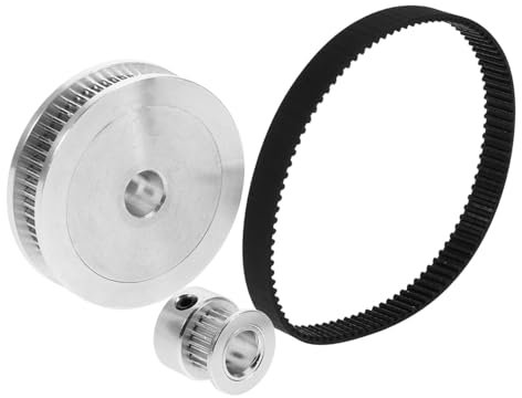 DECOMELODY Synchronrad Reduzierungsantrieb Pulley Für Timing-gürtel Langlebig Kompakte Bauweise Für Modelle Und Maschinen Hohe Effizienz Installieren Präzise Gefertigt Für Hobbyisten Und