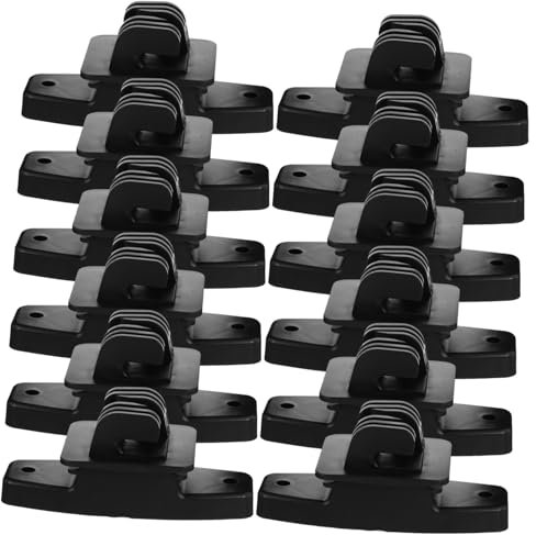 HANABASS 50stücke Zaundrahtisolatoren Aus Pp-Material Für Elektrische Zäune Tragbare Pfostenisolatoren Für Weidezaun DIY-isolatoren Ohne Energieverlust