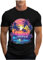 UHouse Homme Tee Shirt Ete T-Shirt à Manches Courtes Teeshirt Hawaien Imprimé Décontracté Tee-Shirt Col Rond Streetwear Fin Cut Top Grande Taille Habit Coton Vetement Produits Amazon Noir M