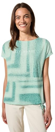 Cecil Damen Shirt in Ausbrenner-Optik