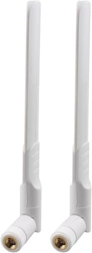 5dBi 4G LTE Antennas 2-Pack – SMA Male Omnidirectional Aerial for Netgear, TP-Link Routers, Trail Cameras & Modems (Vodafone/EE/O2/Three),Compatible with Modem Terminal Wireless Trail Camera