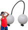 Smileshiney Asalato Shakers Professional, Asalato Shakers - Shaker de Manos de percusión Musical,Bola de rítmica Africana, Instrumento de percusión Manual educativa para el Rendimiento