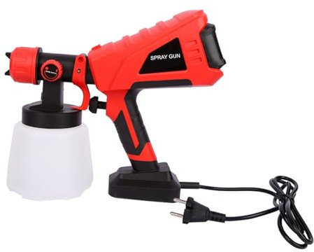 Pistolet à Peinture, Pistolet pulvérisateur de peinture électrique haute pression, puissant outil de pulvérisation HVLP portable à conception divisée for peinture au latex, Lisseur de peinture