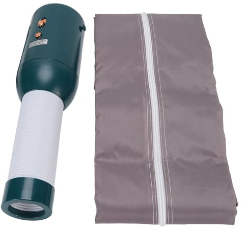 Ghzste Sèche-linge Portable avec Tube Télescopique, Mini Sèche-linge Compact pour Dortoirs, Camping-car, Appartements, Voyage (Prise UE 220V)